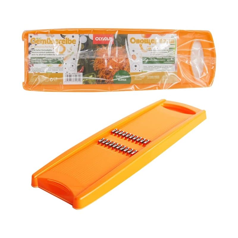Râpe à carottes, largeur de coupe 2 mm, râpe à légumes, ustensile de cuisine en plastique