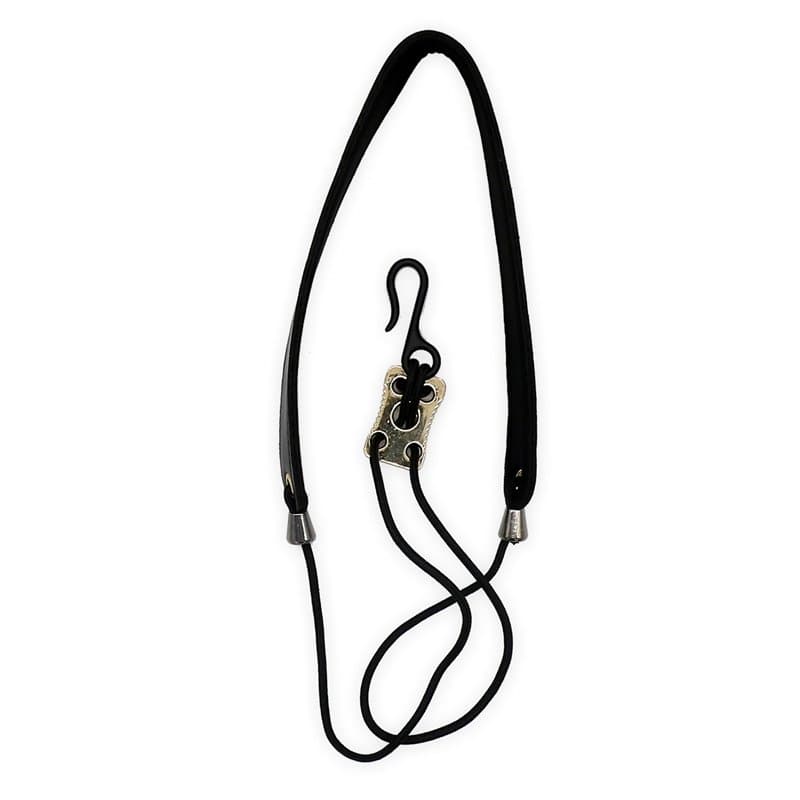 Soundman Sangle de Clarinette SNG-8 - Confortable en Cuir, Réglable en Hauteur Avec Crochet Robuste pour Tous Types de Clarinett
