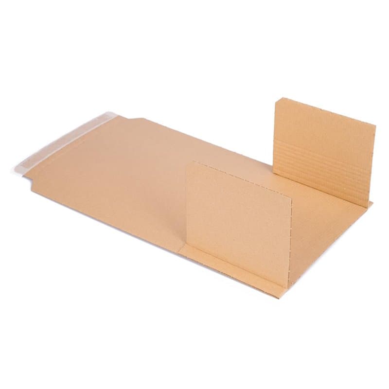 verpacking 100 x emballage livre 24,5 x 16,5 x 2 Ã 7 cm A5+ étui d'expédition fermeture adhésive, brun - BV 2 Carton d'expéditio