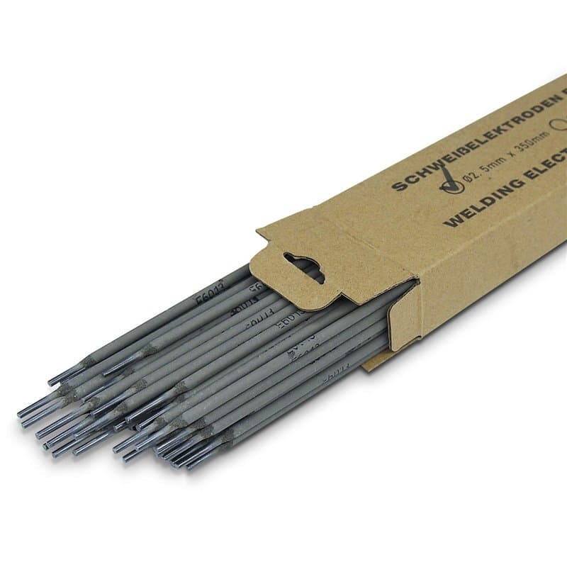 Électrode - électrode à tige - Barres de soudage pour machines à souder - Acier E6013 - Ø 2,5 mm/longueur 350 mm / 1,5 kg - VECT