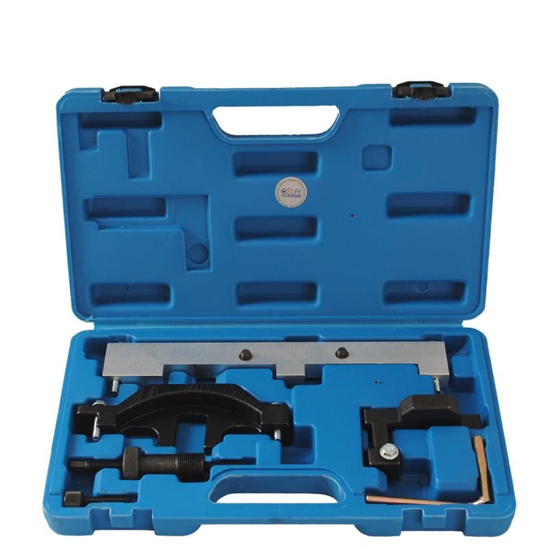 CCLIFE Outil calage distribution bmw Set - Outil de blocage de calage des arbres à cames Kit outil de chaîne de contrôle N40 BMW