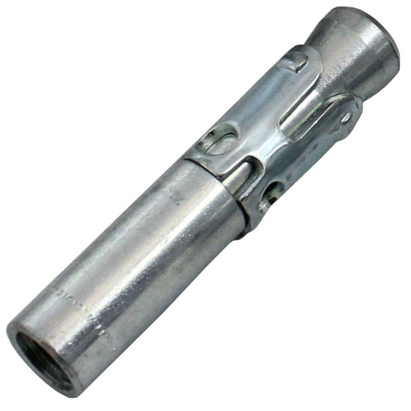 5x Lumonic Tampon d'ancrage interne M10 x 60 Galvanisé I Pour utilisation comme cheville métallique I Pour différents types de m