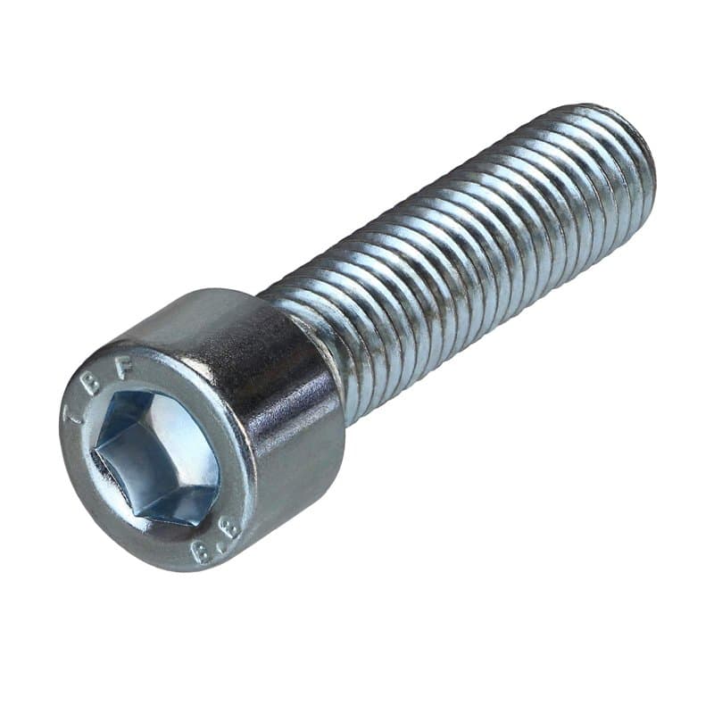 ALPIDEX 50 vis à tête cylindrique M10 x 40 mm DIN 912 galvanisées 8.8