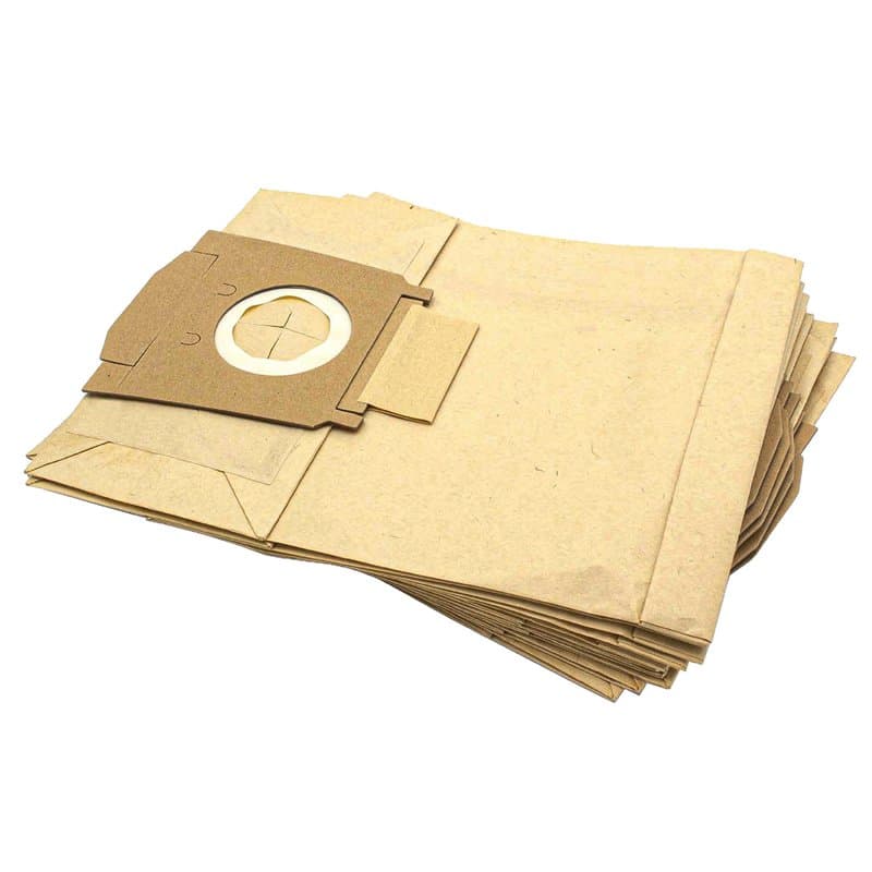 vhbw 10 Sacs Papier pour aspirateur Robot aspirateur Multi-usages Siemens Super 2300-2500, 2500 (VS 25A02), 2600 (9122), 911, 91