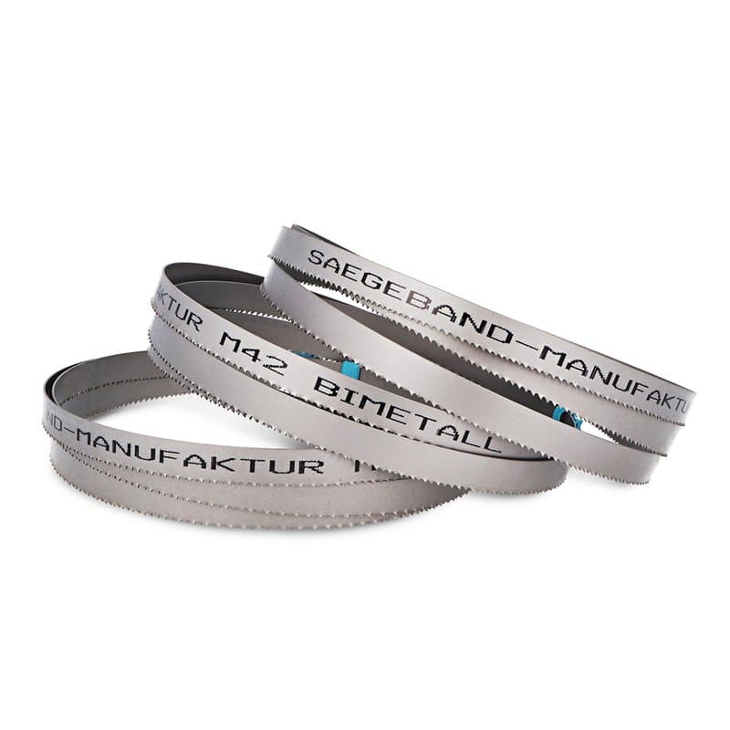 Lot de 3 rubans de scie à ruban M42 HSS bi-métal de qualité supérieure - 1300 x 13 x 0,65 mm - Avec 14/18 dents par pouce - Pour