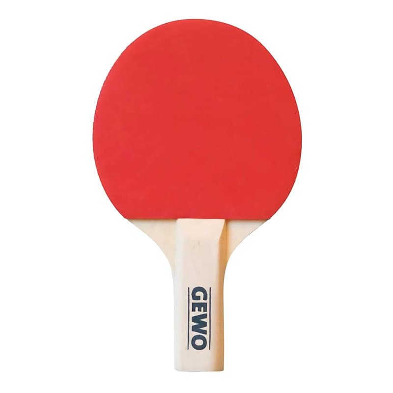 GEWO Mini Raquette de Tennis de Table avec poignée réduite et Lame de Raquette pour s'amuser – Raquette complète légère avec rev