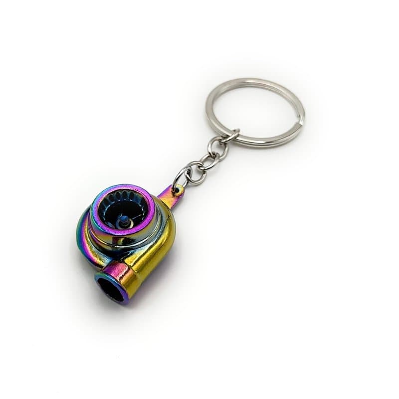 H-Customs Porte-clés turbocompresseur multicolore en métal flop performance tuning voiture, Flop, taille unique