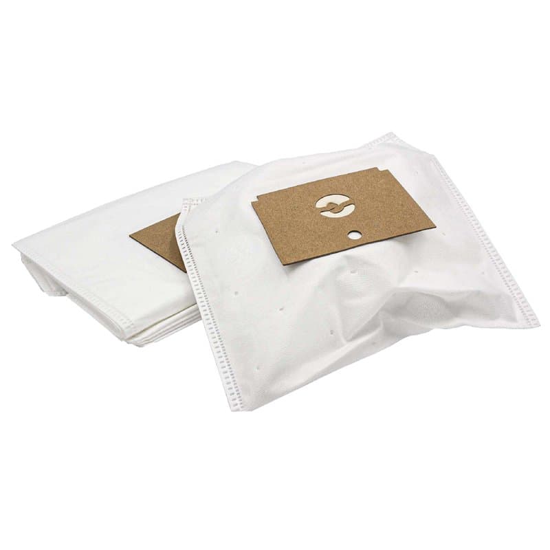 vhbw 10x Sacs compatible avec Rowenta AS 007, Delta System II, Revo, 1300 aspirateur - microfibres non tissées, 31cm x 22cm, bla