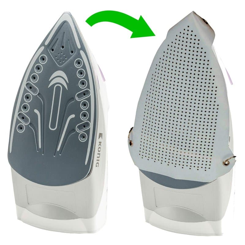 TronicXL La semelle en téflon protège le linge par exemple pour Philips Bosch Siemens AEG Rowenta Braun Tefal Severin Fer à repa