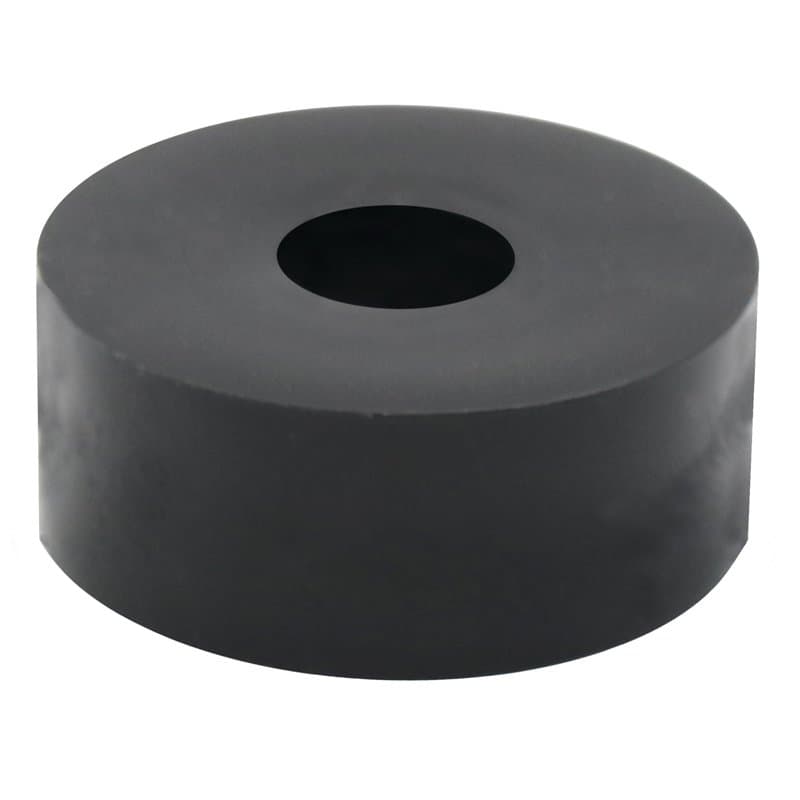 Design61 Lot de 10 entretoises rondes, L 10 mm x Ø 25/8,2 mm, M8, ronds, polyéthylène haute densité, 100791047271404