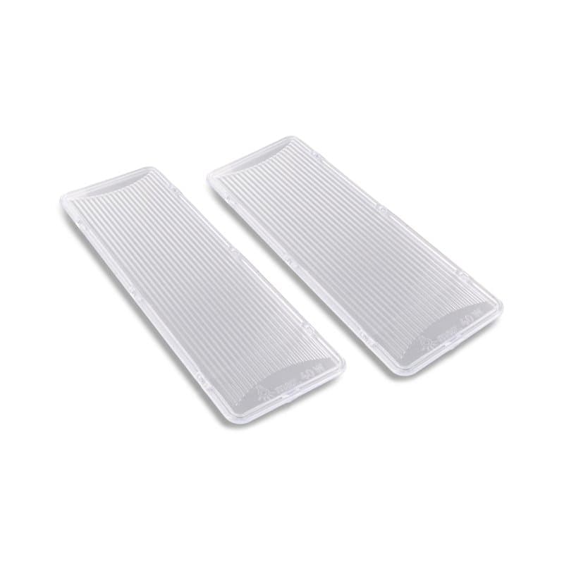 DEKAROX Lot de 2 couvercles de lampe 175 x 60 mm pour hotte aspirante Bosch Siemens Neff 264984 00264984