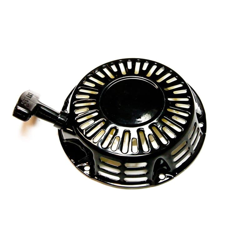 Démarreur à câble HOLZER - Pour moteurs à essence 5,5 CV - 6,5 CV - Démarreur à câble - Réversible - Noir
