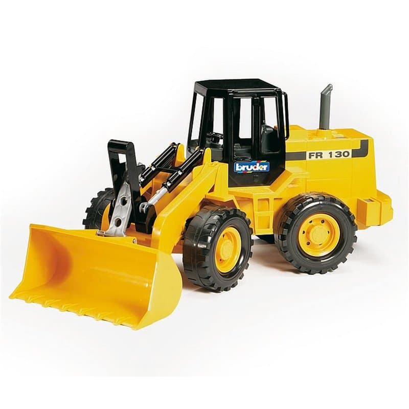 bruder 02425 - Chargeuse articulée FR 130 - 1:16 Véhicule, Godet frontal, Chantier, Véhicule de chantier, Machine de chantier, J