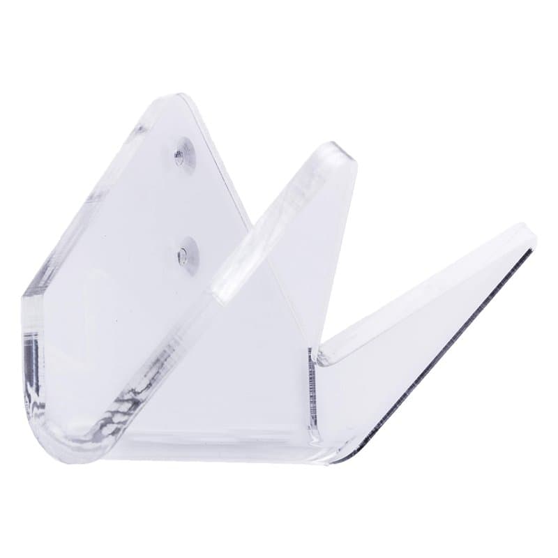 4boarder SKATLE 2.0 Support Mural pour Planche à roulettes, Longboard, Pennyboard, Vertical, Horizontal, Transparent