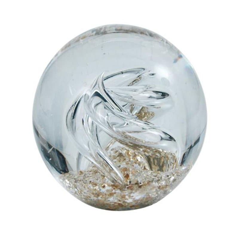 Rêve Boule 7cm, boule de verre, Presse-papier, Désir-Boule, décoration en verre