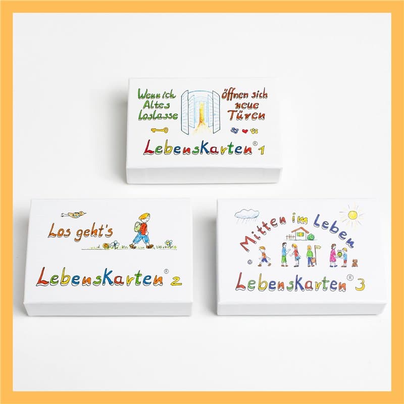 Vie Cartes 1 & 2 dans le Pack Double (144 cartes au format carte de visite)