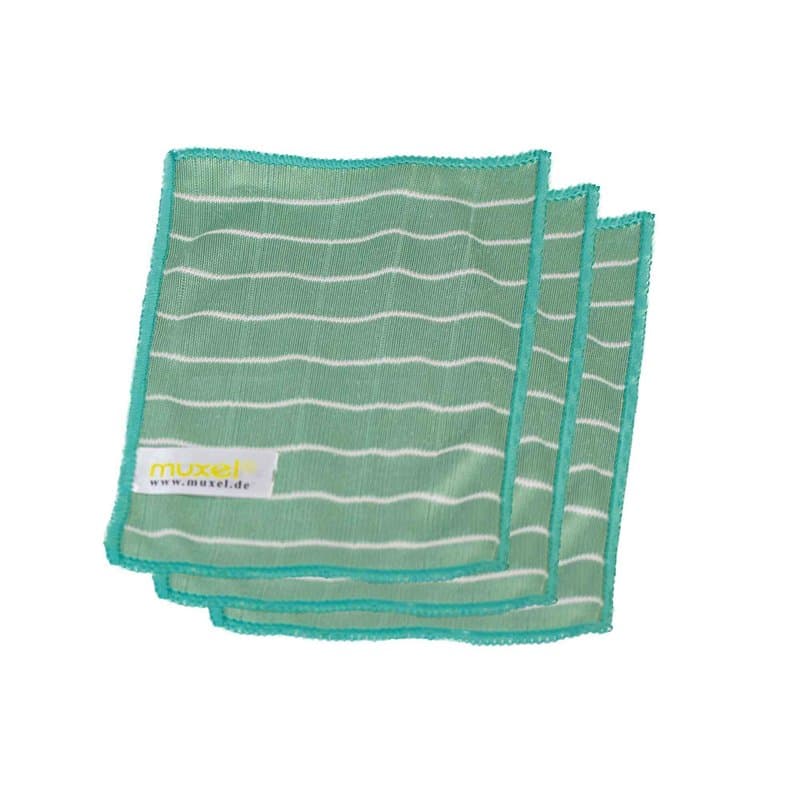 Muxel Lot de 3 chiffons de nettoyage en microfibre pour lunettes et téléphone portable