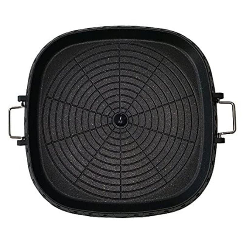 Grille de cuisson de qualité supérieure - Pour réchaud à gaz - Barbecue de table Bulgogi Korea - Rectangulaire