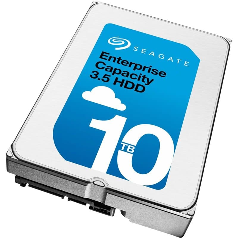 Seagate Enterprise Capacité v6 10 to Disque Dur Interne ST10000NM0046 SATA 3,5 Pouces HDD 256 Mo de Cache