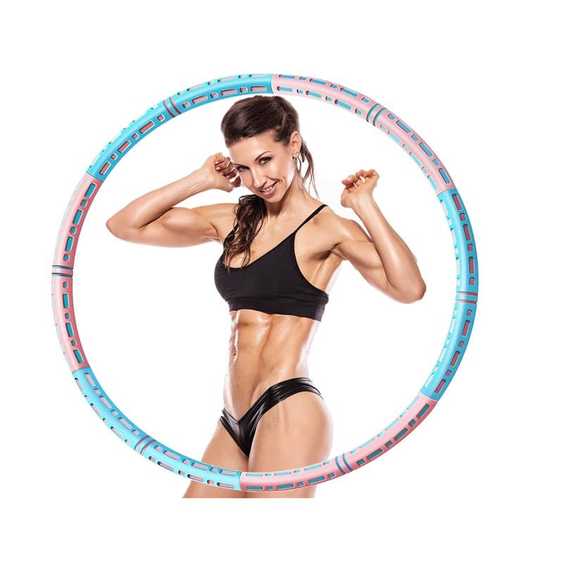 BLACKROX Hoopparox Cerceau de fitness pour adulte avec intérieur en acier inoxydable Poids réglable Réduction de poids 1,2 à 4 k