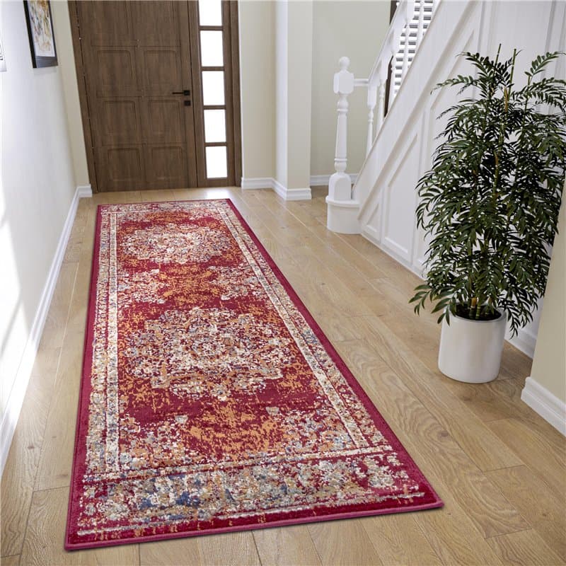 HANSE Home Maderno Tapis Oriental Classique tissé serré avec Ornements Look Vintage à Poils Courts Doux pour Chambre à Coucher,