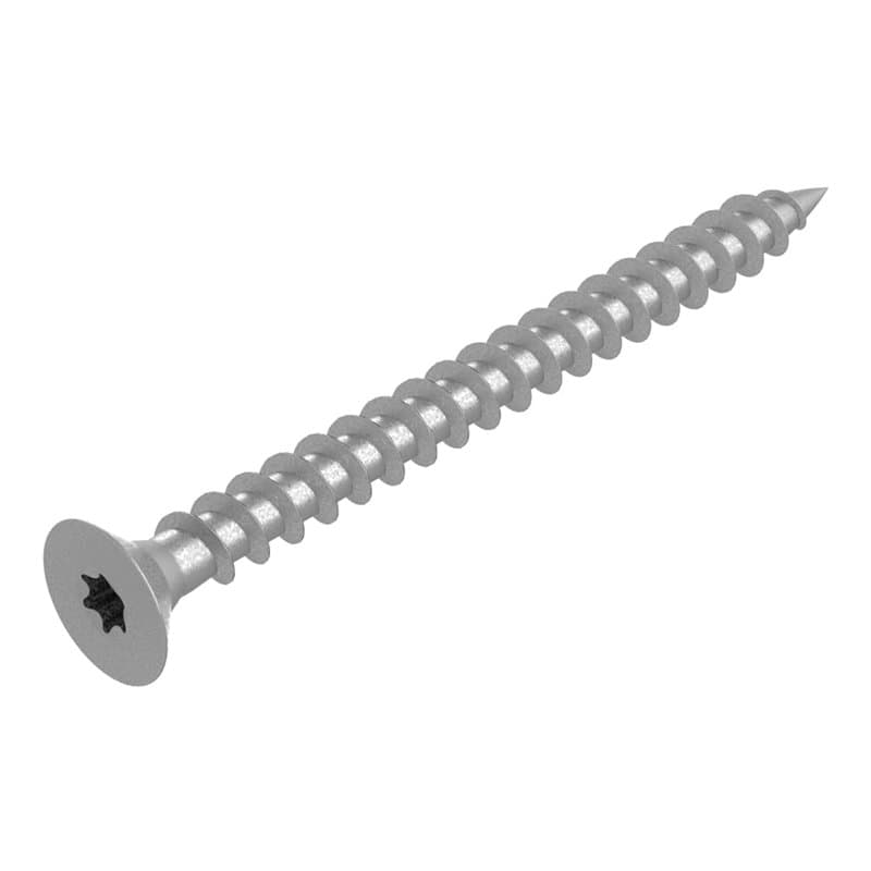 SECCARO Lot de 150 vis à bois pour panneaux d'aggloméré, 4 x 50 mm, en acier inoxydable V2A VA A2, avec filetage complet, TX/six