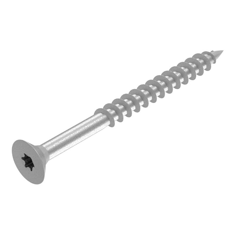SECCARO Lot de 150 vis à bois pour panneaux d'aggloméré, 4 x 50 mm, en acier inoxydable V2A VA A2, avec filetage partiel, TX/six