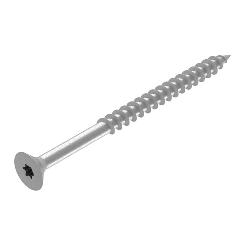 SECCARO Lot de 150 vis à bois pour panneaux d'aggloméré, 4 x 60 mm, en acier inoxydable V2A VA A2, avec filetage partiel, TX/six