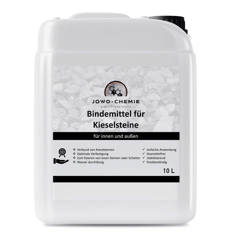 JOWO-CHEMIE Liant pour gravier / paillis (10 l) - Liant pour gravier, gravier, paillis et paillis de toutes sortes - Chemin de j