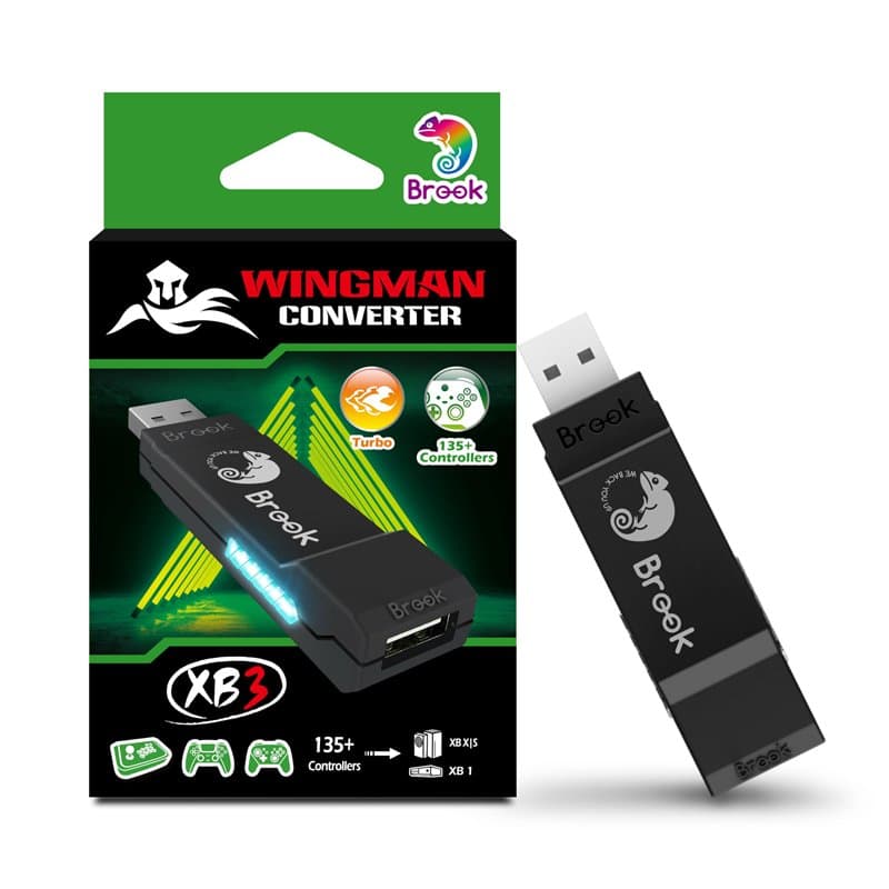 Brook Wingman XB 3 Converter - Libérez la Puissance du Jeu multiplateforme, Adaptateur de Manette sans Fil pour Les Nouvelles co