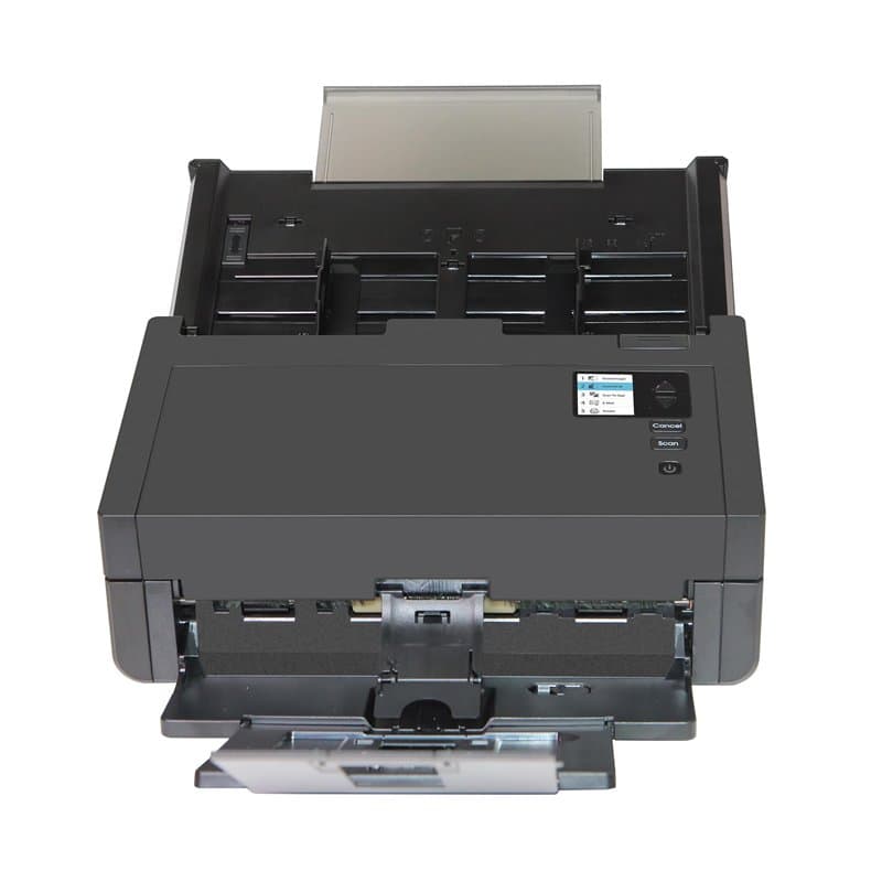 Avision AD360G Scanner Duplex (Noir) - A4, A5, A6, B5, B6, Carte de Visite, Cartes Plastiques, Carte Postale, Lettres, Duplex Ju