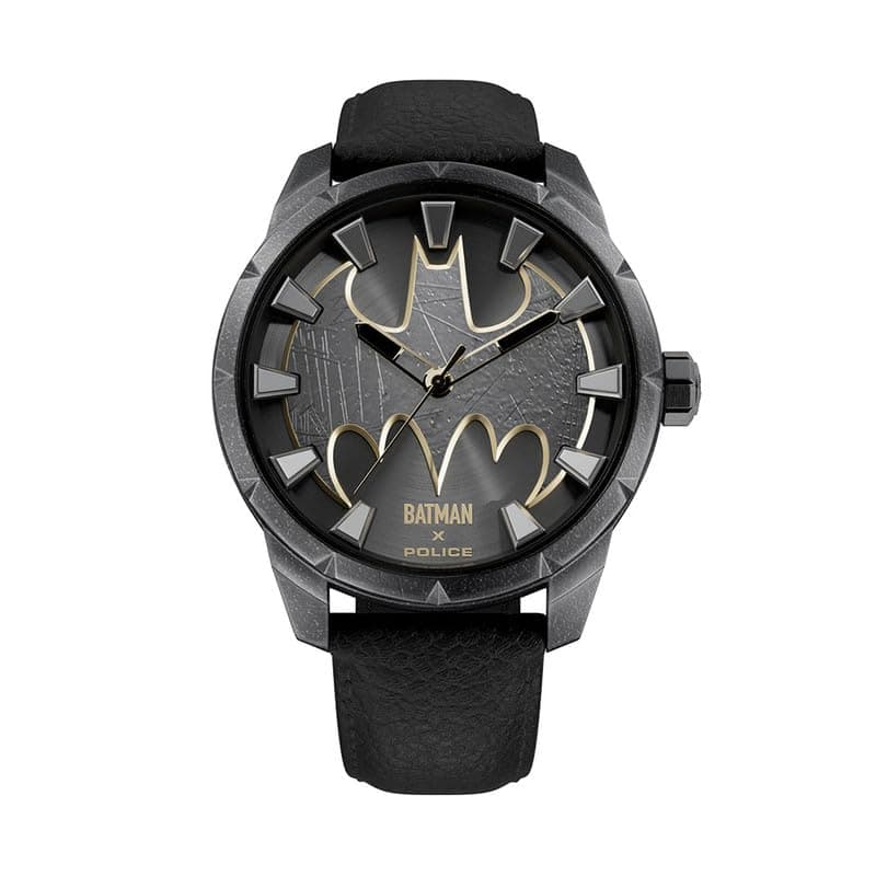 Police Montre Batman The Bat PEWGA0075501 pour homme édition limitée, gris, Moderne