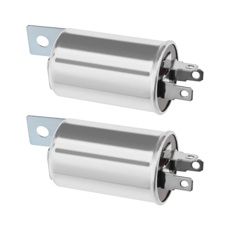 EMSea Relais Clignotants à 3 Broches pour Voiture Unité de Relais en Aluminium 12V 20A 47W Puissance Maximale pour Accessoires d