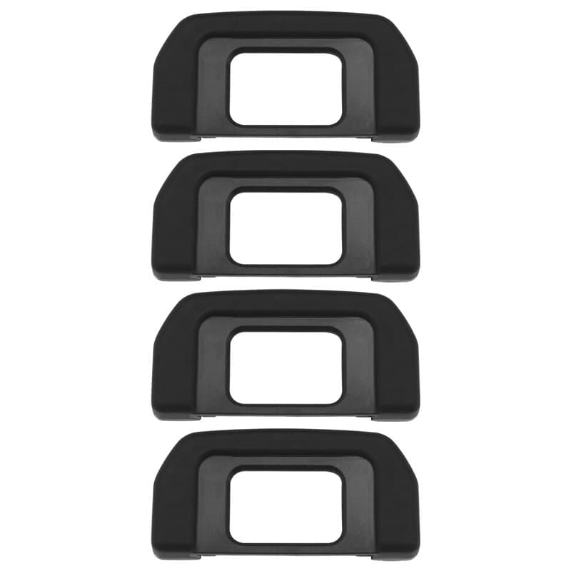 EMSea Lot de 4 œilletons DK-28 - Pour appareil photo - En ABS - Accessoire compatible avec appareil photo Nikon D7500 - Noir