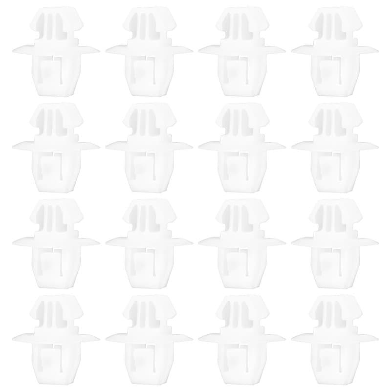 YINETTECH 40pcs Clips de Garniture Panneau de Moulage Latéral Clip de Montage de Bande Latérale en Plastique Clip de Moulage de