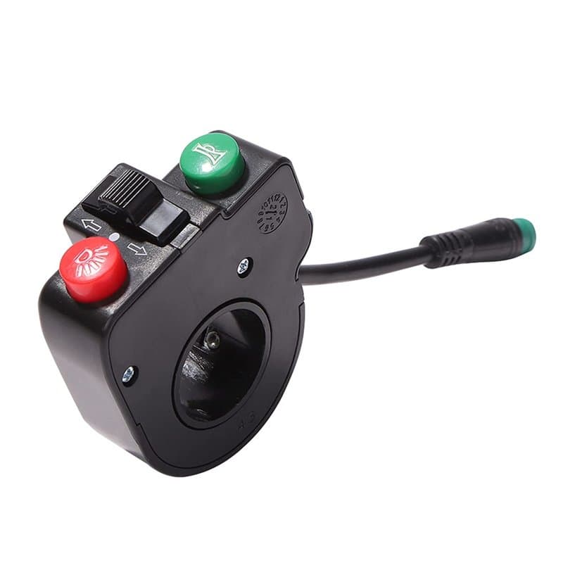 Micvtve Commutateur de Clignotant de de de Guidon éTanche de Scooter éLectrique pour Accessoires de Scooter éLectrique/Pro