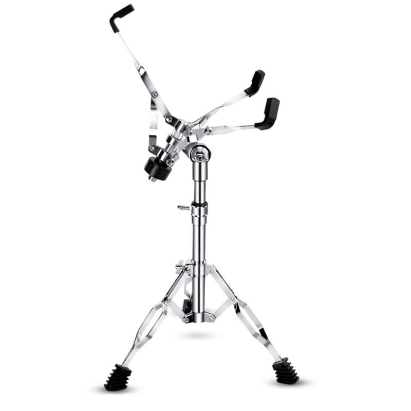 Qezodsx Trépied de tambour de concert - Trépied réglable - Double entretoise pour 8 à 14 tambours - Tambour à languette en acier