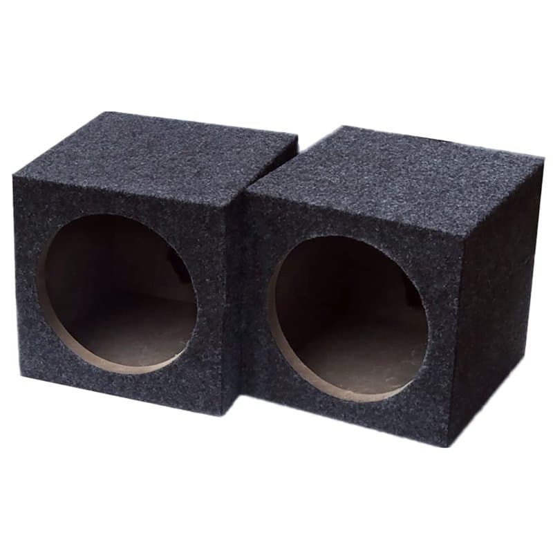 Geieold BoîTe de Haut-Parleur 6,5 Pouces BoîTes de Haut-Parleur ScelléEs Universelles BoîTe de Haut-Parleur de Voiture BoîTes de