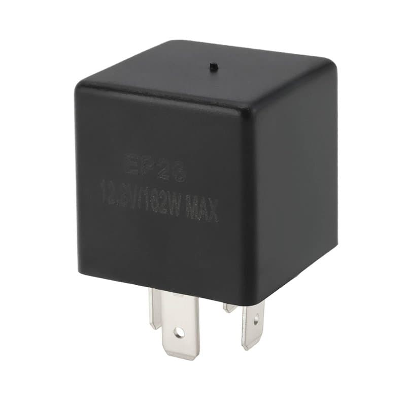 eMagTech Relais électronique Clignotant à 4 Broches 12,8 V/162 W Puissance Maximale 130 W Relais Clignotant Clignotant à LED Com