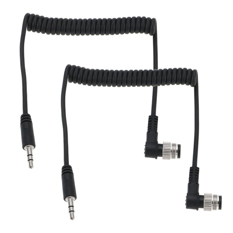 eMagTech Lot de 2 Câbles de Déclenchement d'appareil Photo 3,5 Mm vers N1 Compatibles avec MC-30 Compatible avec Nikon Z8 Z9 D85