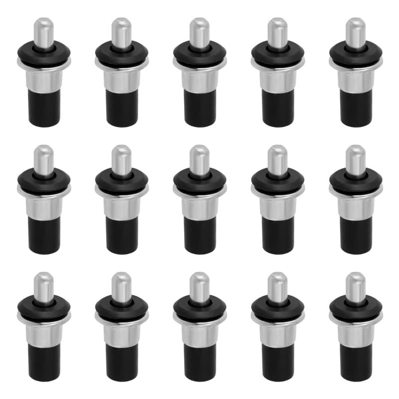 LT Easiyl Lot de 50 goupilles de réparation à ressort pour porte d'armoire, goupilles de réparation pour volet de cuisine, meubl