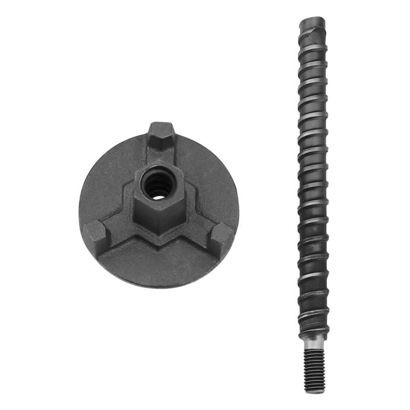 LT Easiyl 1 Jeu de Tiges Filetées en Béton avec écrou à Oreilles pour Support de Carottage Perceuse à Carotter pour Outils de Ca