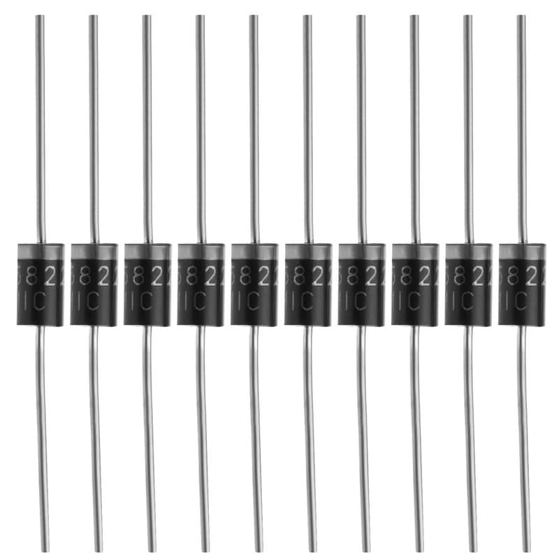 SG Store 40pcs 1N5822 Diodes Schottky 3A 40V Diodes de Redressement de Barrière Schottky Composants Électroniques pour Développe