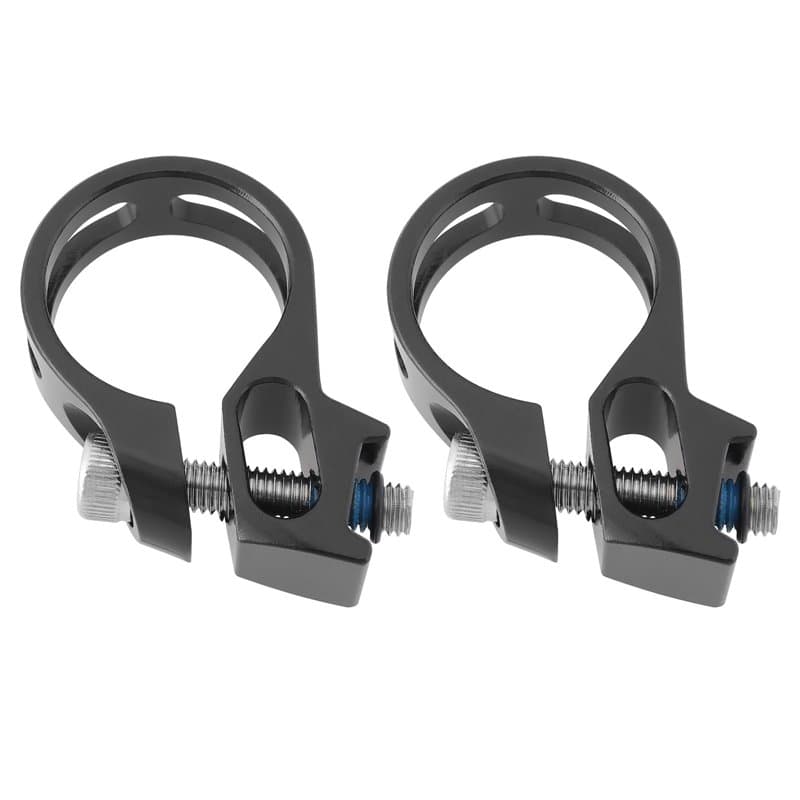 SG Store Lot de 2 colliers de serrage discrets de 22,7 mm pour levier de vitesse de vélo compatible avec SRAM Discrete X5 X7 X9