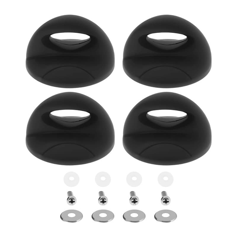 Briny River Lot de 4 Boutons de Couvercle de Casserole M5 75 X 45 Mm Compatibles avec Les Mijoteuses Les Mijoteuses Et Divers Co