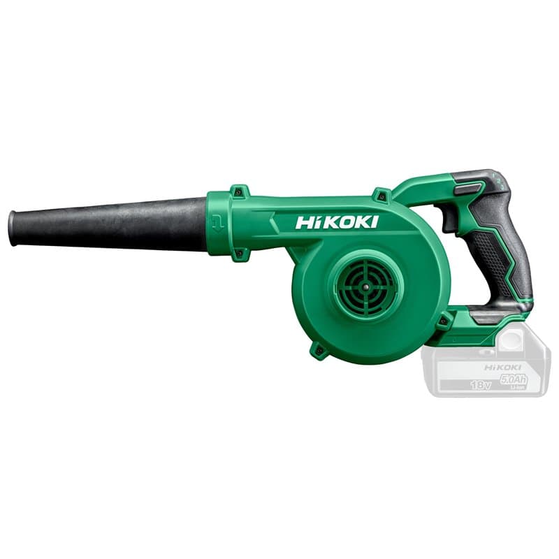 HiKOKI Souffleur sans Fil - 18 V, 3 Vitesses, Léger & Puissant, 2 en 1 Souffleur & Aspirateur - Idéal pour Les travaux de Nettoy