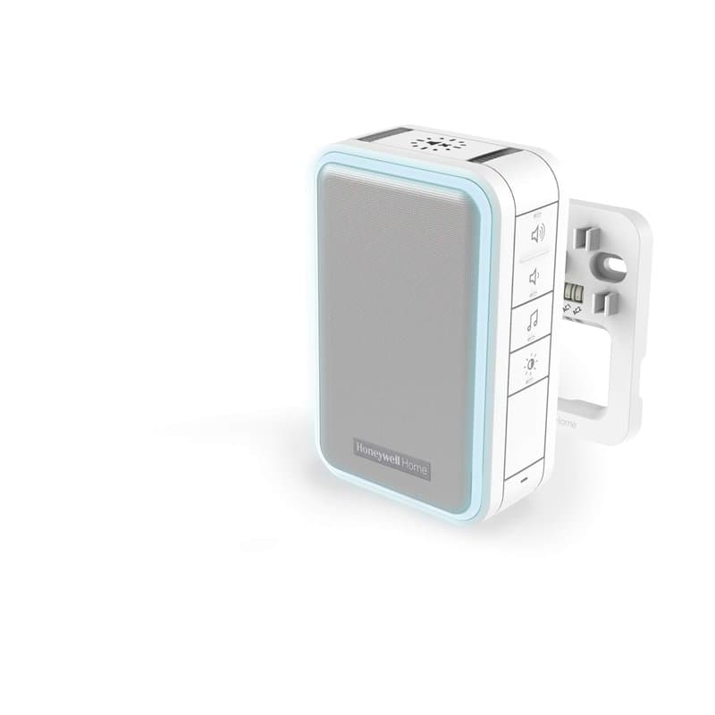 Carillon de porte LED filaire Honeywell Home DW315S série 3 avec sourdine et éclairage LED (blanc)