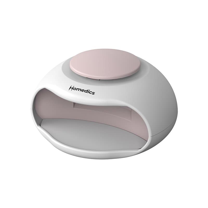 HoMedics Lampe UV Sèche Ongles et Vernis 2-en-1 avec Ventilateur, Finition Élégante en Quelques Minutes pour Manucure et Pédicur