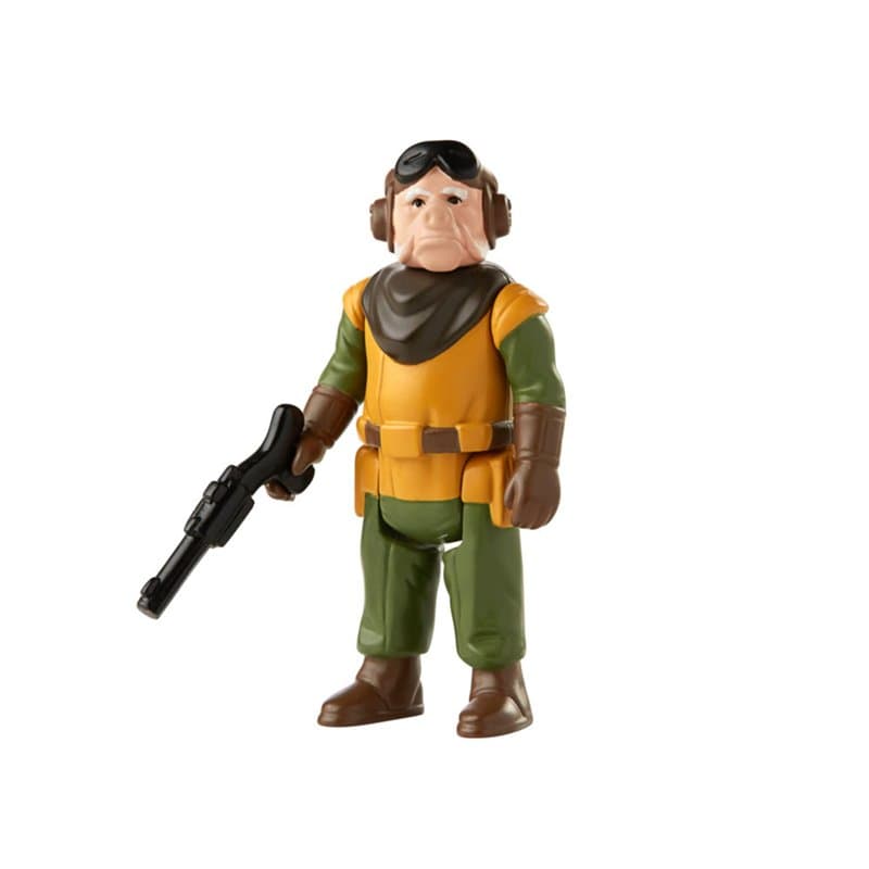 Hasbro Star Wars Retro Collection Kuiil Jouet 9,5 cm The Mandalorian Action Figurine à Collectionner avec Accessoires pour Enfan