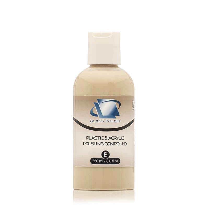 Glass Polish 14019 Composé de polissage pour plastique et acrylique pour les micro-finitions professionnelles à haute brillance